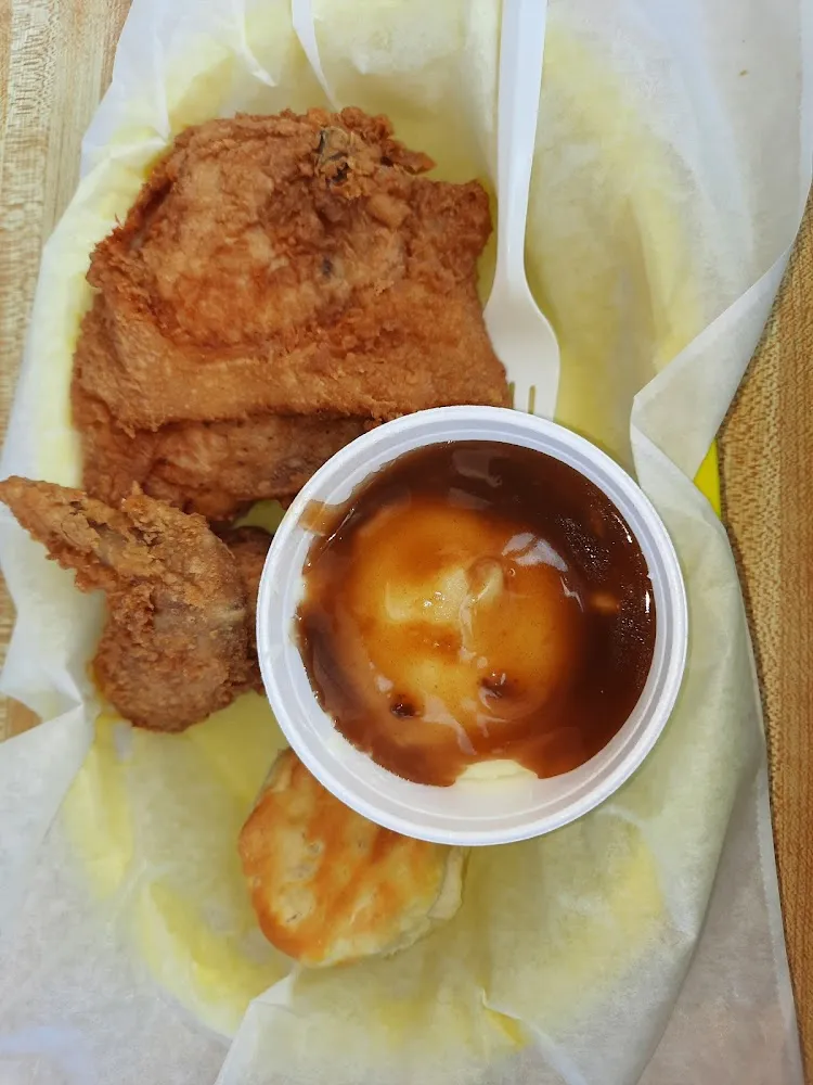 2 Piece White Chicken Meal